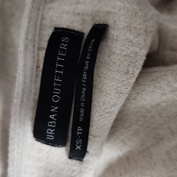 Urban Outfitters UO Blake Linen Babydoll Mini Dress XS - Picture 4 of 4